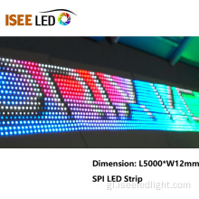 Lámpada de franxa LED de 144 píxeles por metro de píxel